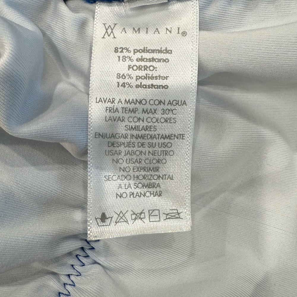 Amiani blue swimsuit NWOT - Picture 4 of 9